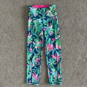 Lilly Pulitzer UPF 50+ Weekender 21" High-Rise Crop Legging Size‎ XXS